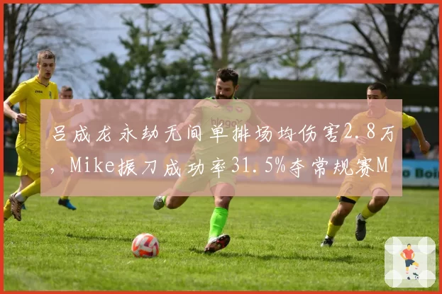 吕成龙永劫无间单排场均伤害2.8万，Mike振刀成功率31.5%夺常规赛MVP